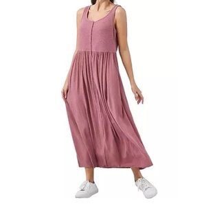 Frye Pink Sleeveless Maxi Dress